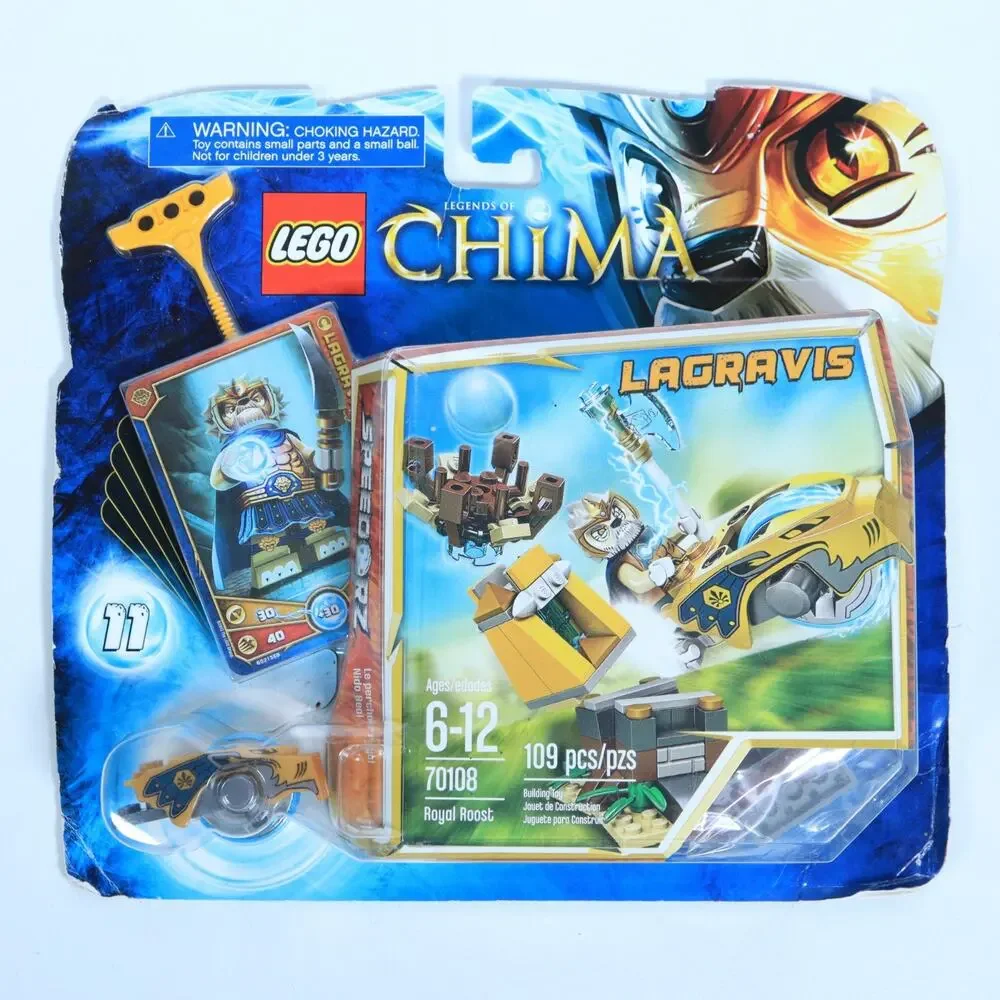 Lego Legends of Chima Royal Roost (70108) Lagravis Speedorz 109 Pieces